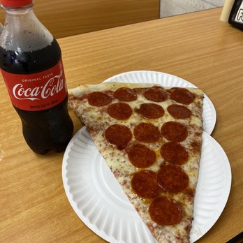 Three Brothers From Italy - Pepperoni slice - Pizza Near Me - Seaside Heights, New Jersey Three Brothers From Italy - Pepperoni slice - Pizza Near Me - Seaside Heights, New Jersey