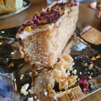 Chaiwale & Co - A rose cake. Dry, but great flavor. Not meant to eat by itself so be sure to order a chai. - Desserts Near Me - Riverside, California Chaiwale & Co - A rose cake. Dry, but great flavor. Not meant to eat by itself so be sure to order a chai. - Desserts Near Me - Riverside, California
