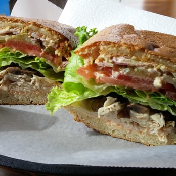 Lou's Cafe - Custom built toasted soft N sweet roll with turkey and "everything" on it. - Coffee & Tea Near Me - San Francisco, California