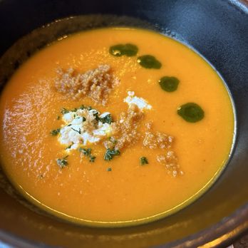 Wren - Heirloom tomato soup - New American Near Me - Suttons Bay, Michigan