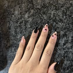 Milton Nails - My new acrylic set from milton nails done by the nail tech luis