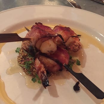 Copper Door - Bacon wrapped shrimp - New American Near Me - Bedford, New Hampshire