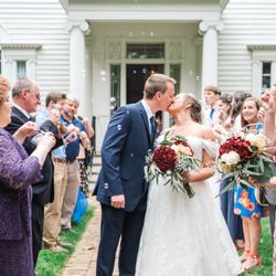 The Holt House - Wedding exit