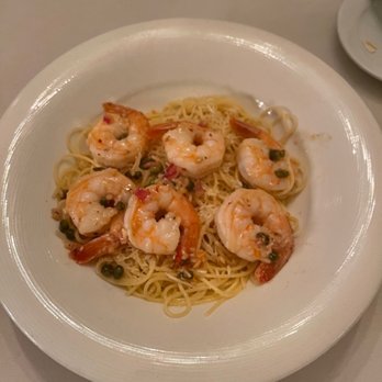 Double Eagle Restaurant - Tableside, shrimp scampi. - Mexican Near Me - Mesilla, New Mexico