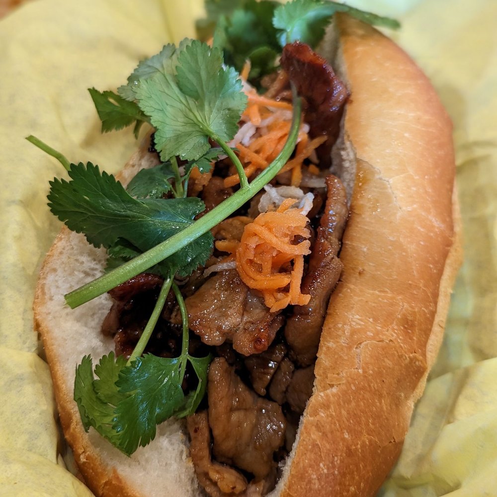 Phở Whittier - Grilled Pork Bahn Mi Sandwich - Vietnamese Near Me - Whittier, California Phở Whittier - Grilled Pork Bahn Mi Sandwich - Vietnamese Near Me - Whittier, California