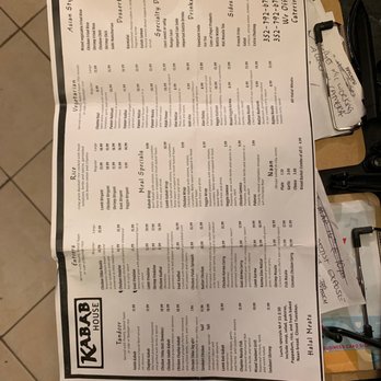 Kabab House - This is the Kabab House's menu. Hope you can blow it up and read it. Food is deelish! - Pakistani Near Me - Gainesville, Florida Kabab House - This is the Kabab House's menu. Hope you can blow it up and read it. Food is deelish! - Pakistani Near Me - Gainesville, Florida