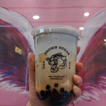 Biao Sugar - Ube Brown Sugar Boba Milk w.Pudding - Bubble Tea Near Me - New York, New York