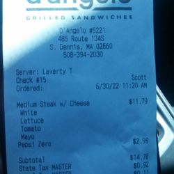 D'Angelo - At these prices they should throw in a gallon of gas!