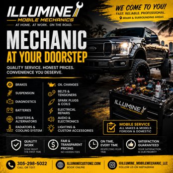 Illumine Mobile Mechanic - Car Stereo Installation Near Me Illumine Mobile Mechanic - Car Stereo Installation Near Me