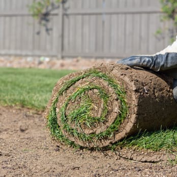 California Professional Landscape Construction - a man laying a roll of turf - Landscaping Near Me - Tracy, California California Professional Landscape Construction - a man laying a roll of turf - Landscaping Near Me - Tracy, California