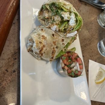 River City Grill - Chicken blackened wrap (owners wrap) and now mine !!!!! - Mediterranean Near Me - Yuma, Arizona River City Grill - Chicken blackened wrap (owners wrap) and now mine !!!!! - Mediterranean Near Me - Yuma, Arizona
