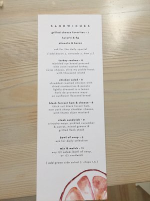 Menu photo 7 Juniper Market Saint Augustine, FL
