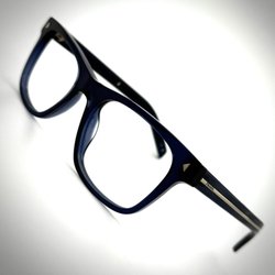 Foad J Shirazian, OD - Midnight blue never goes out of style. A refined Prada frame with just the right touch of gold--quiet luxury at its finest.