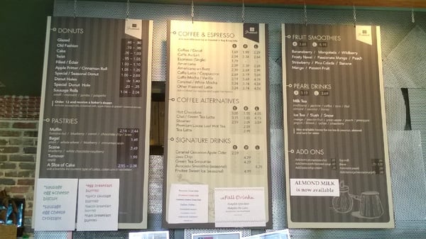 Menu photo 2 Caffe Promenade Allen, TX