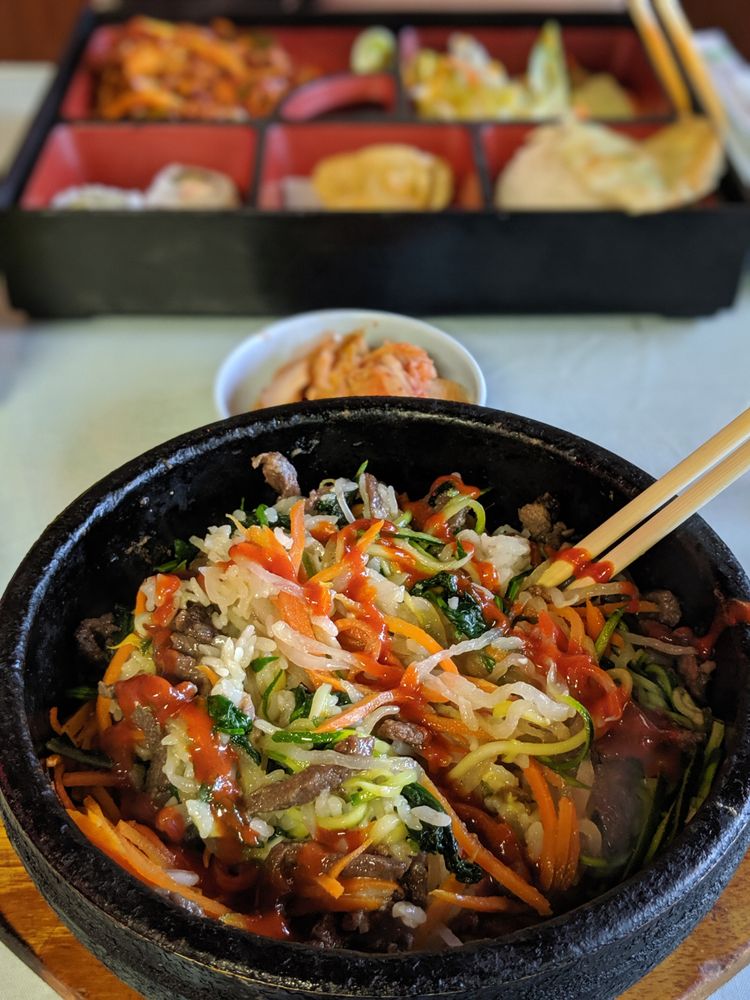 Food from Happy Bibimbap House