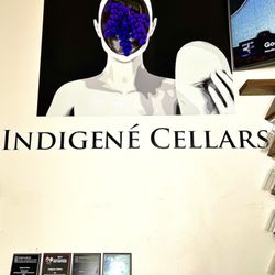 Indigené Cellars - Interior signage