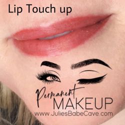 Julie's Babe Cave - Lip tattoo touch up