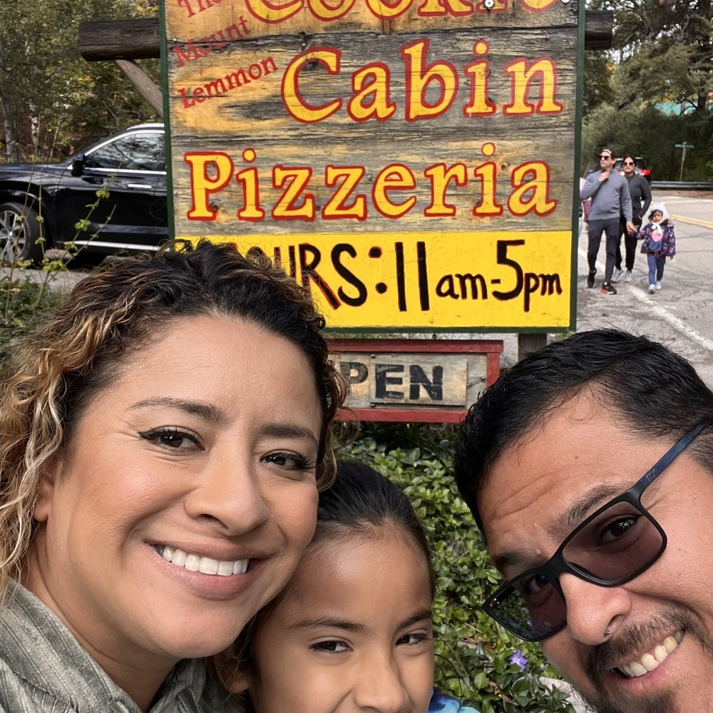 Mt Lemmon Cookie Cabin - Customers, cookie sampler - Pizza Near Me - Mount Lemmon, Arizona Mt Lemmon Cookie Cabin - Customers, cookie sampler - Pizza Near Me - Mount Lemmon, Arizona