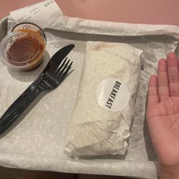Breakfast burrito