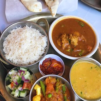 Himalayan Kitchen - Nepalese Special Thali- NonVegetarian with lamb curry - Himalayan/Nepalese Near Me - Santa Barbara, California Himalayan Kitchen - Nepalese Special Thali- NonVegetarian with lamb curry - Himalayan/Nepalese Near Me - Santa Barbara, California
