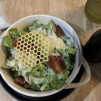 The Hideaway - Caesar salad with pancetta, Asiago cheese - Wine Bars Near Me - Englewood, Florida