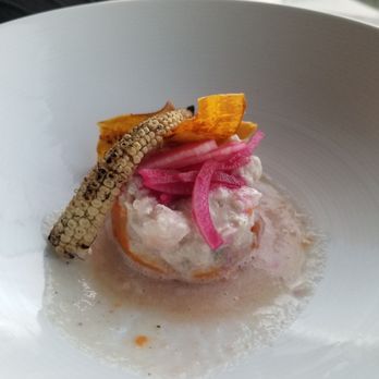 Sakura Sunset - This was their ceviche - Nikkei Near Me - Cancún, ROO