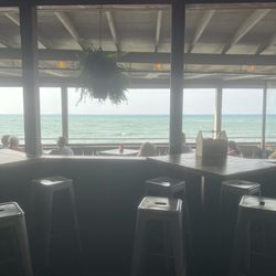 View from the outdoor bar
