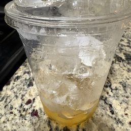 Mango peach tea didn't survive :(