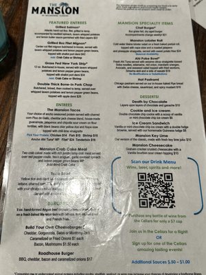 Menu photo 3 The Mansion Melbourne, FL