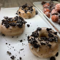 Donuts, Brunch, N’ Such - Glazed Oreo donuts