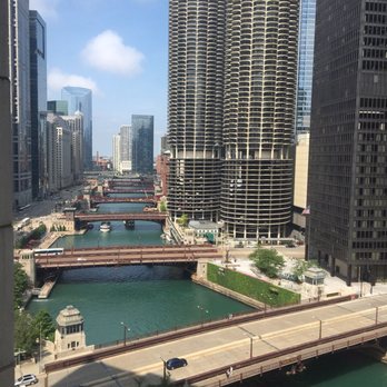 River Hotel - The view from our hotel room! - Hotels Near Me - Chicago, Illinois