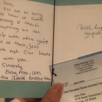 Ideal Air Conditioning and Insulation - Nice letter, refund check. - Heating & Air Conditioning/HVAC Near Me - Phoenix, Arizona Ideal Air Conditioning and Insulation - Nice letter, refund check. - Heating & Air Conditioning/HVAC Near Me - Phoenix, Arizona