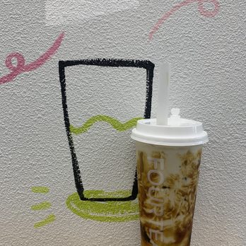 Fourtea - Fire Tigar Boba Latte - Coffee & Tea Near Me - Orange, California