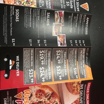 Westside Pizza - Other part of menu - Pizza Near Me - Post Falls, Idaho