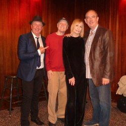 Dennis McNeil at Live at the Lounge - The lovely Hot Lips Houlihan Sally Kellerman sits in and sings for us!