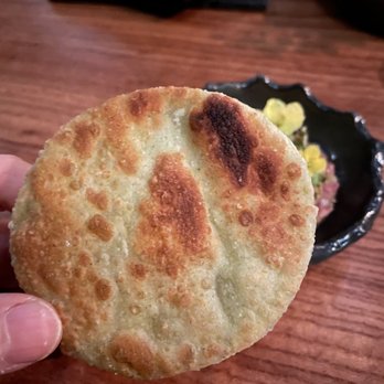 Lazy Bear - Allium Pancake - New American Near Me - San Francisco, California
