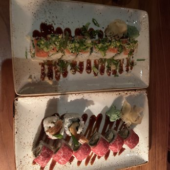 Hudson 29 Kitchen + Drink - Hawaii Five-o Sushi Roll & Surf and Turf Sushi Roll - New American Near Me - Upper Arlington, Ohio Hudson 29 Kitchen + Drink - Hawaii Five-o Sushi Roll & Surf and Turf Sushi Roll - New American Near Me - Upper Arlington, Ohio