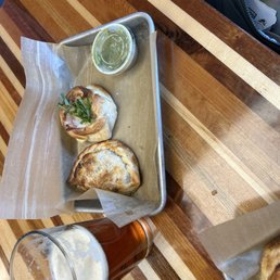 Great empanadas, traditional and caprese Great empanadas, traditional and caprese