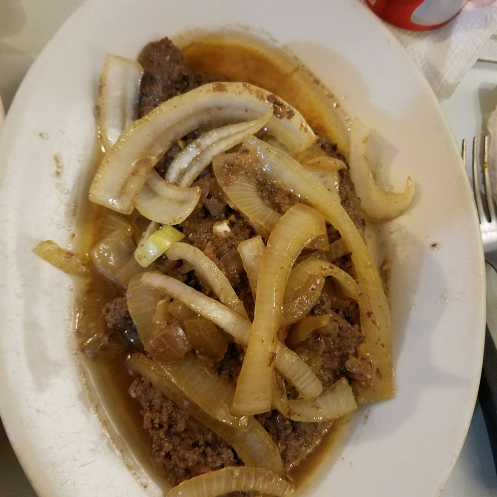 El Bohio Restaurant - Bistec encebollado. Marinated, tender, soooo good. - Puerto Rican Near Me - Ponce, Puerto Rico El Bohio Restaurant - Bistec encebollado. Marinated, tender, soooo good. - Puerto Rican Near Me - Ponce, Puerto Rico