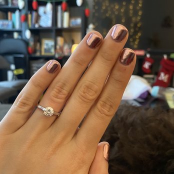 Jazmin's nails & spa - Chrome Gel mani - Nail Technicians Near Me - Bergenfield, New Jersey Jazmin's nails & spa - Chrome Gel mani - Nail Technicians Near Me - Bergenfield, New Jersey
