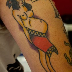 Nice Cats Tattoo - Native girl