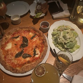 LAVO - Margherita pizza, Caesar salad - Italian Near Me - West Hollywood, California LAVO - Margherita pizza, Caesar salad - Italian Near Me - West Hollywood, California