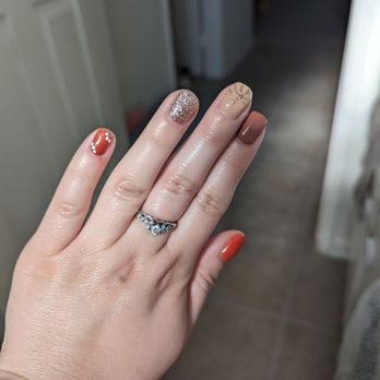 Nailtiful - Beautiful colors Aiden helped me pick out based off a nail inspo pic I came with. - Nail Salons Near Me - Burbank , California Nailtiful - Beautiful colors Aiden helped me pick out based off a nail inspo pic I came with. - Nail Salons Near Me - Burbank , California