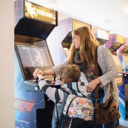 Calgary Underground Film Festival - CUFFcade - custom indie video game cabinets. Free to play.