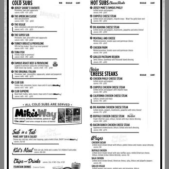 Jersey Mike's Subs - Menu - Sandwiches Near Me - Van Nuys, California Jersey Mike's Subs - Menu - Sandwiches Near Me - Van Nuys, California