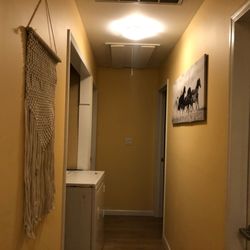 DB House Sober Living - Hall and washer dryer
