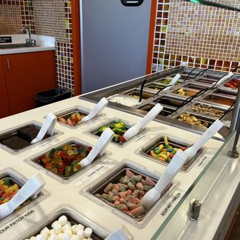 Orange Leaf Frozen Yogurt - Toppings Bar - Ice Cream & Frozen Yogurt Near Me - San Antonio, Texas Orange Leaf Frozen Yogurt - Toppings Bar - Ice Cream & Frozen Yogurt Near Me - San Antonio, Texas