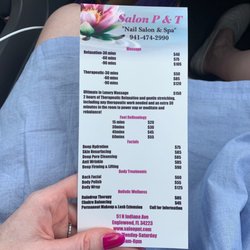 Salon P & T - Prices