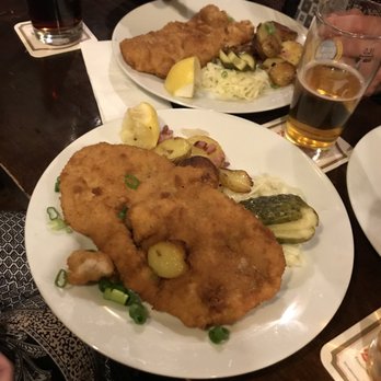 Stadtklause - Pork Schnitzel with Fried Potatoes - German Near Me - Berlin, BE