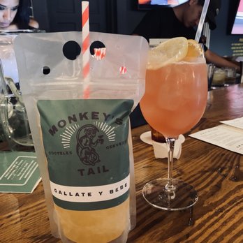 Monkey's Tail - No Pos Ta Cabron & Floradora - Cocktail Bars Near Me - Houston, Texas Monkey's Tail - No Pos Ta Cabron & Floradora - Cocktail Bars Near Me - Houston, Texas